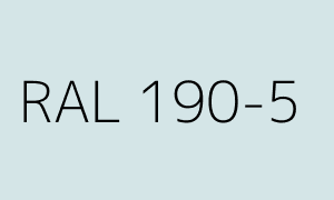 Färg RAL 190-5