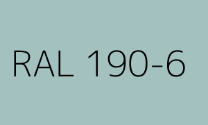 Färg RAL 190-6