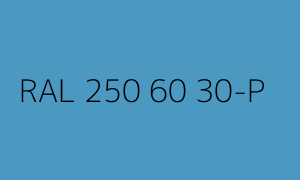 Färg RAL 250 60 30-P