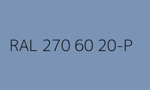 Färg RAL 270 60 20-P