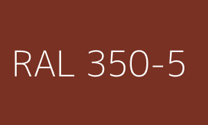 Färg RAL 350-5