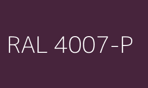 Färg RAL 4007-P