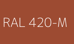 Färg RAL 420-M