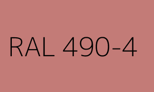 Färg RAL 490-4