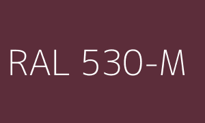 Färg RAL 530-M