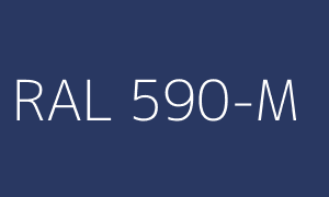 Färg RAL 590-M