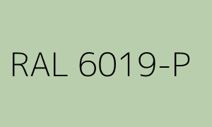 Färg RAL 6019-P