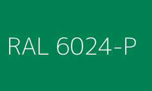 Färg RAL 6024-P