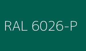 Färg RAL 6026-P