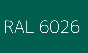 Färg RAL 6026