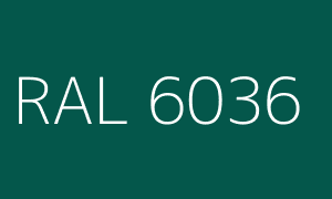 Färg RAL 6036
