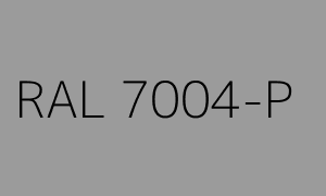 Färg RAL 7004-P