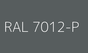 Färg RAL 7012-P