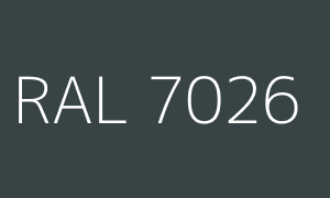 Färg RAL 7026