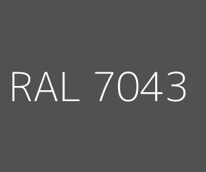 Färg RAL 7043 TRAFFIC GREY B