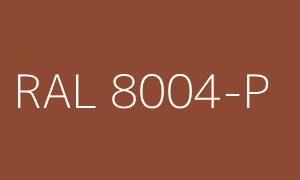 Färg RAL 8004-P