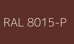 Färg RAL 8015-P