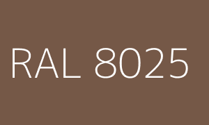 Färg RAL 8025