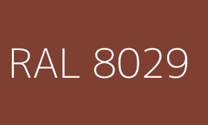 Färg RAL 8029