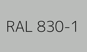Färg RAL 830-1