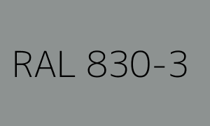 Färg RAL 830-3