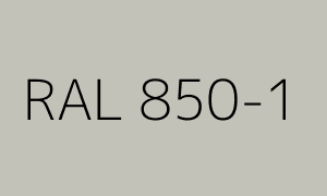 Färg RAL 850-1