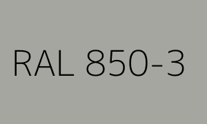 Färg RAL 850-3