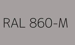 Färg RAL 860-M