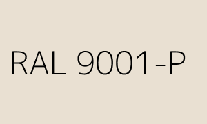 Färg RAL 9001-P