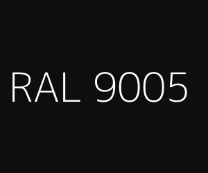 Färg RAL 9005 JET BLACK