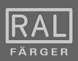 RAL färger black and white (Sweden)